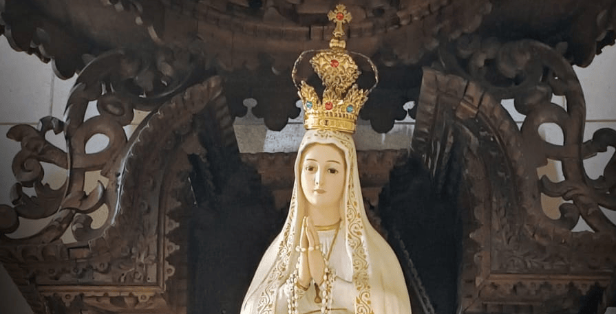 Entronización de la imagen de la Virgen&nbsp;María